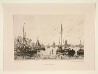 In Zaandam, Nederland