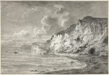 Kliffen langs de Normandische Kust