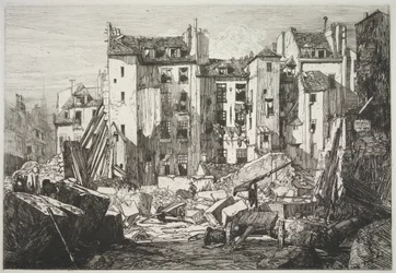 Sloop voor de Opening van de Rue des Écoles