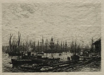 In de haven van Bordeaux
