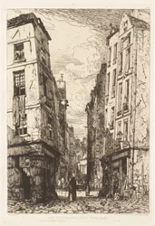 Rue des Marmousets, oud Parijs