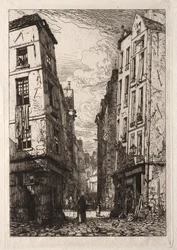 Rue des Marmousets (Oud Parijs)
