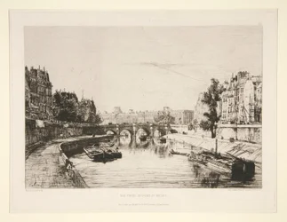 Gezicht vanaf Pont Saint-Michel