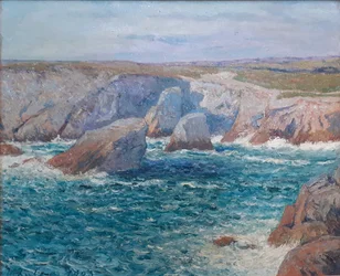 La crique, wilde kust, Quiberon
