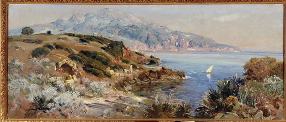 Baai van Tipaza in Algerije