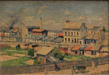 De rue Damrémont in Montmartre