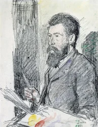 Portret van Georges Seurat