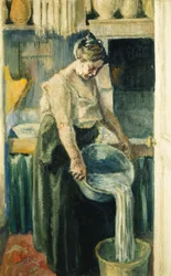 De wasvrouw; La Blanchisseuse