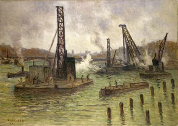 Werk aan de Seine, Pont des Saints-Pères