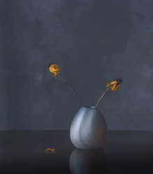 Elegante droogbloemen