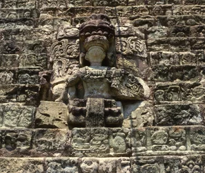 Copan Hiëroglief Beeld