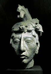 Krijgershoofd (beeldhouwwerk, circa 683)