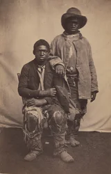 Onze verkenners en gidsen in 1863 in Baton Rouge, Louisiana, 1863.