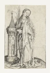 Heilige Barbara (grote versie)