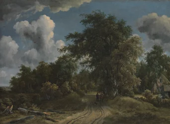 Bosweg, ca. 1670