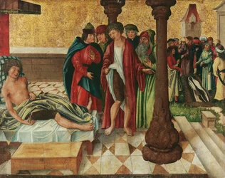 Wonderbaarlijke Genezing van het Been door de Heiligen Cosmas en Damian