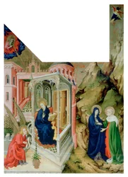 Annunciatie en Visitatie, 1394-1399