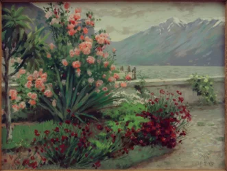 Bloementuin in de lente op Monte Baldo