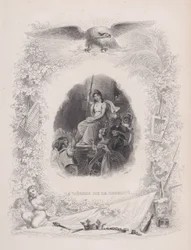 De godin Vrijheid, uit The Songs of Béranger