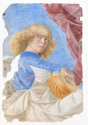Muziekmakende engelen, rond 1480