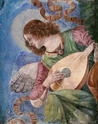 Muzikale engel. Omstreeks 1480