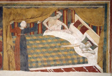 Scène uit het huwelijksleven, ca. 1306