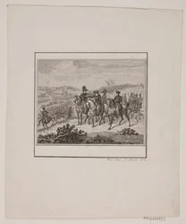 Scène uit de geschiedenis van Frederik II