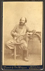 Portret van Onbekende Man met Balalaika