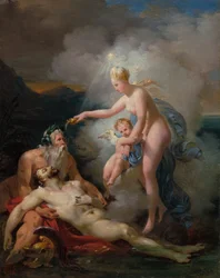 Venus geneest Aeneas