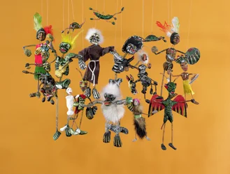 Dag van de Doden figuren, uit Oaxaca