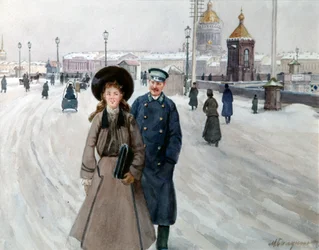 Van de school, 1914-1917