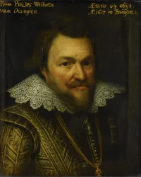 Portret van Philips Willem, ca.1609-1633 (olieverf op paneel)