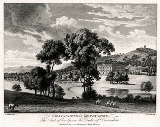 Chatsworth in Derbyshire, Het Huis van de Hertog van Devonshire, 1775