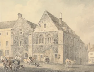 Het marktplein, Bury St. Edmunds