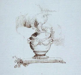 Tekening uit Michael Faraday