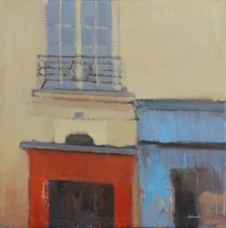 Kleuren van Parijs, 2016 (olieverf op linnen)