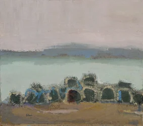 Creels, Mull, 2017 (olieverf op linnen)