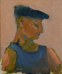 Dapper Man, Marktdag, 2016 (olieverf op linnen)