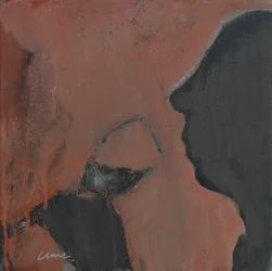 Slabbetje wijn, 2016 (acryl op doek)