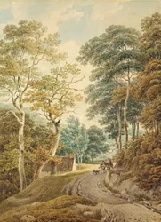 Een laan bij Hindhead