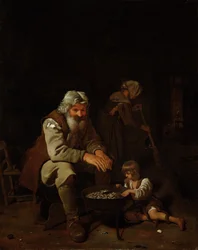 Een allegorie van de winter