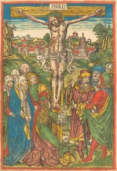 De Kruisiging met Sint Maria Magdalena