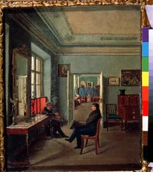 In de kamer