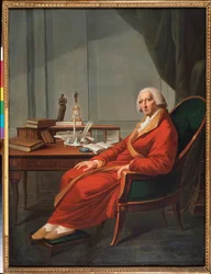 Portret van de Russische kanselier graaf Ivan Osterman