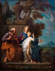 De Heilige Familie, circa 1740 (olieverf op doek)