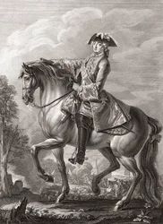 Koning Lodewijk XV van Frankrijk, ruiterportret