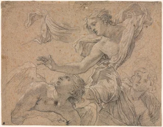 Studies van engelen (recto)