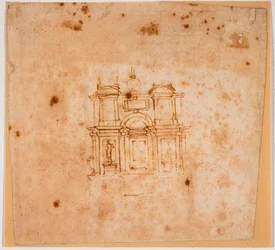 Studies voor een grafmonument voor de Nieuwe Sacristie