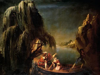 Het vertrek van de Verloofden