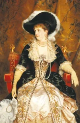 Portret van Margherita van Savoye